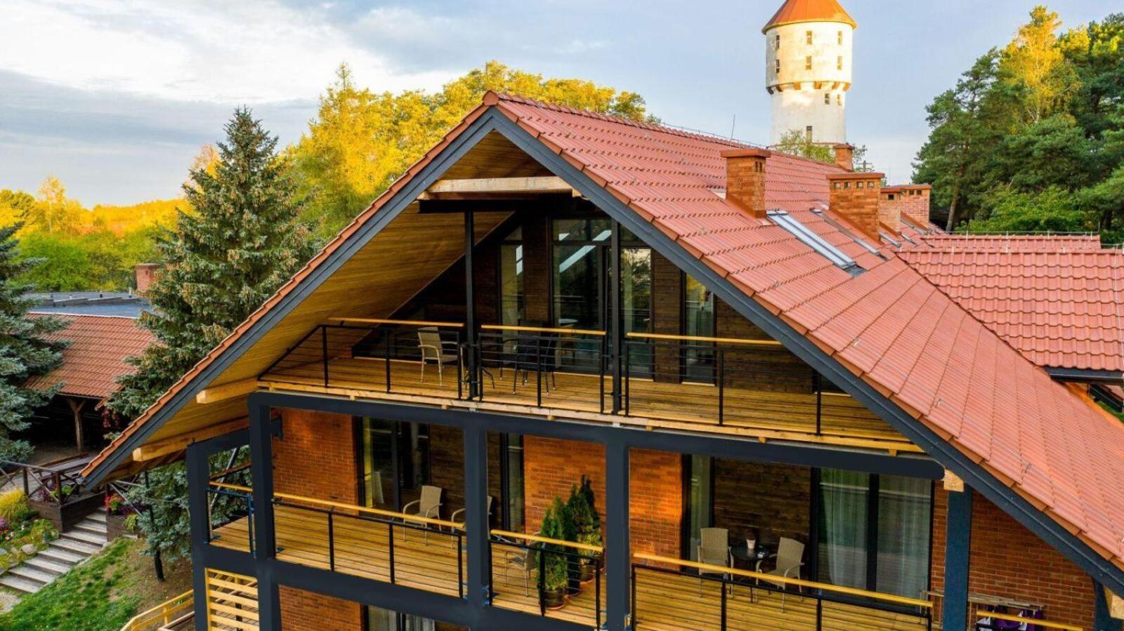Roza Wiatrow Otel Węgorzewo Dış mekan fotoğraf
